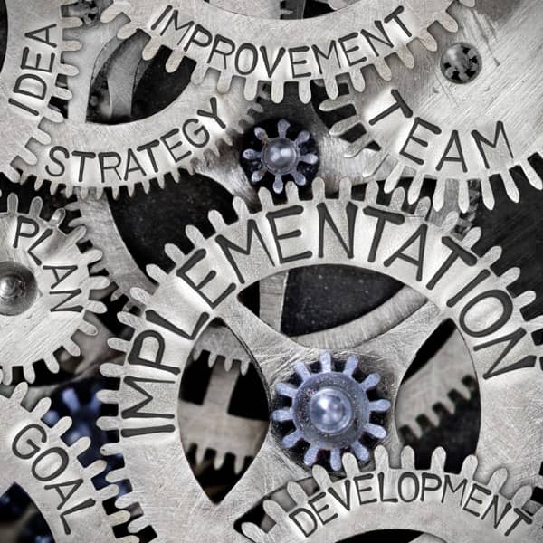 interlocking gears of business terms